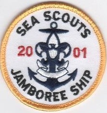 2001 National Jamboree Sea Scout emblem
