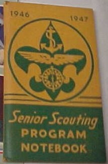 Senior Scouting Program Notebook, 1946-47