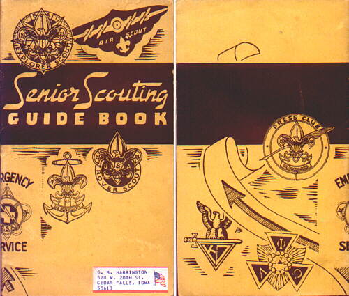 Senior Scouting Guidebook, 1946 cover