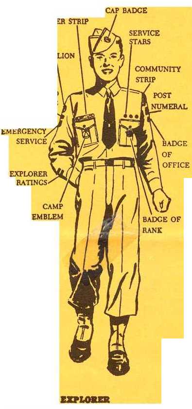 Explorer Uniform, 1950s