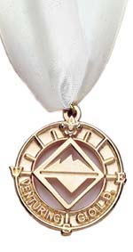 Venturing Gold Award, pendant style