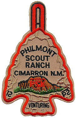 Philmont 2000 Venturing Adventure arrowhead