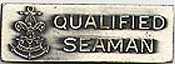 Qualified Seaman badge, SE-62
